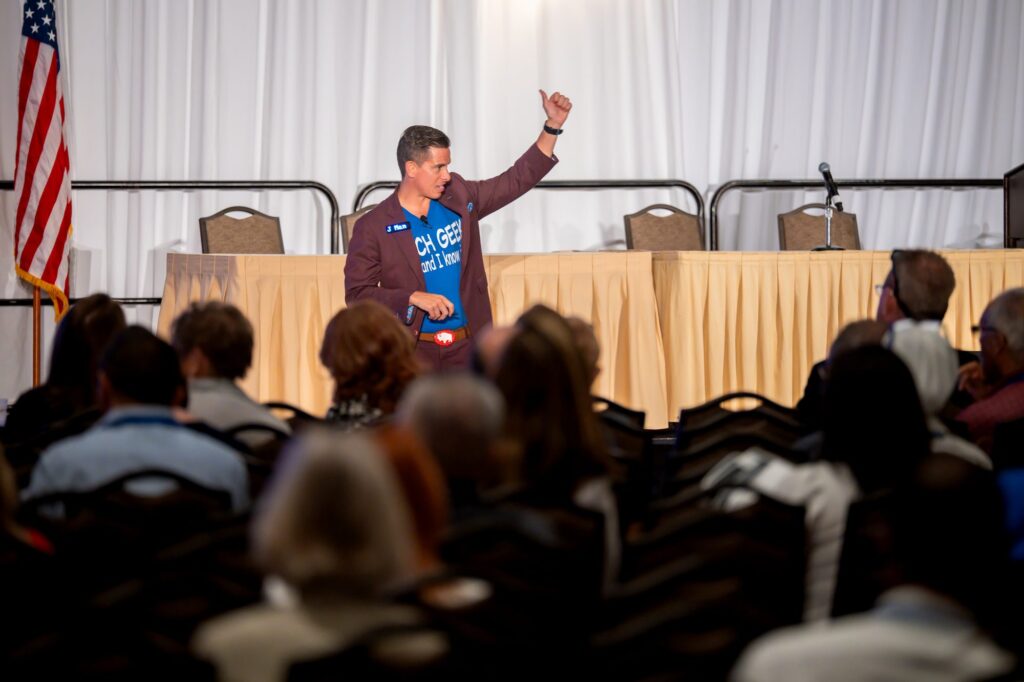 JMan speaking to a full room of REALTORS at the Florida Realtors Convention