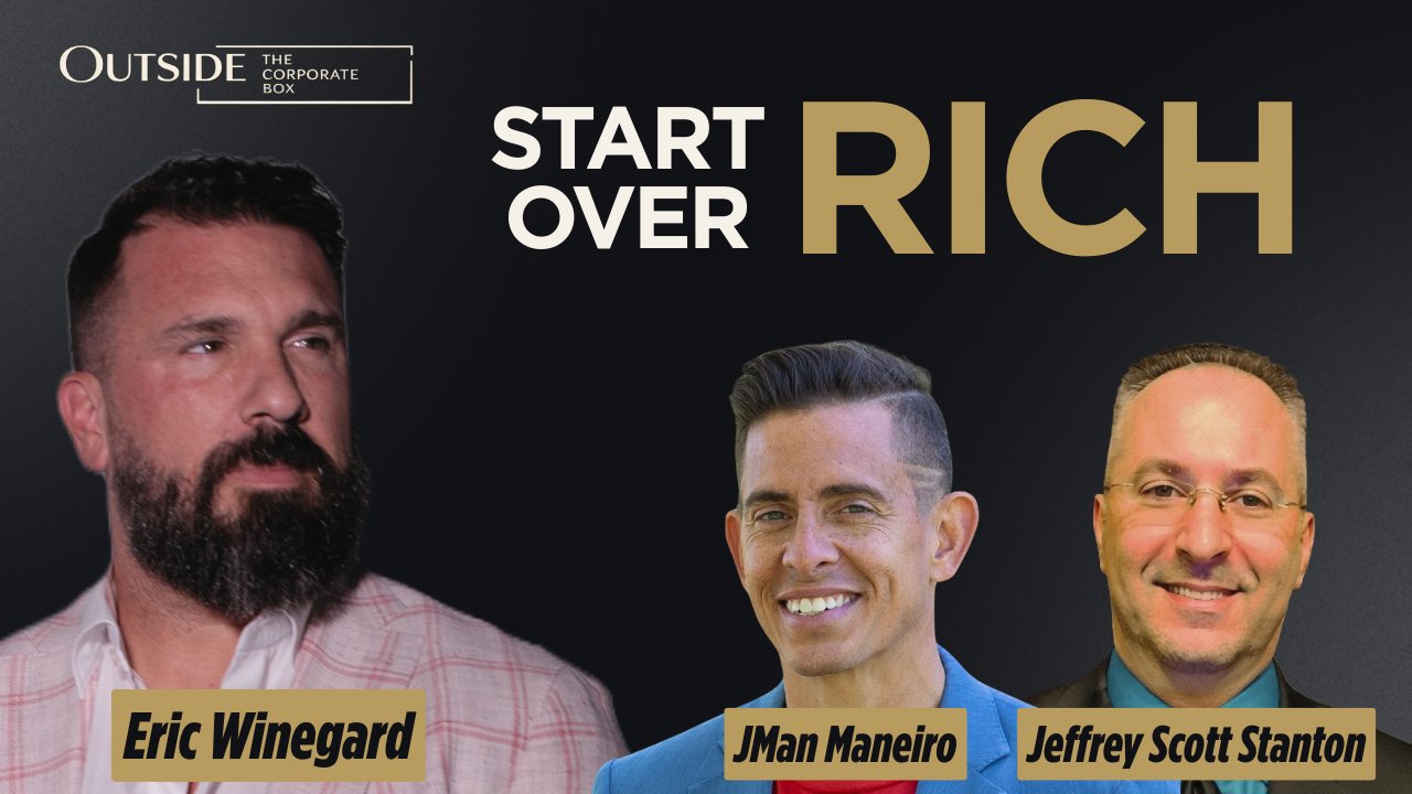 Outside the Corporate Box Episode 1 thumbnail with Eric Winegard, JMan Maneiro and Jeffrey Scott Stanton